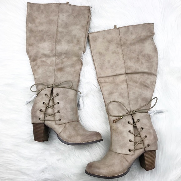 torrid Shoes - NEW torrid lace up faux leather boots